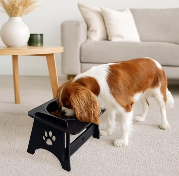 Comedouro Bebedouro Pet Suspenso Para Cães e Gatos Elevado Com TAMPAS - Imagem 7