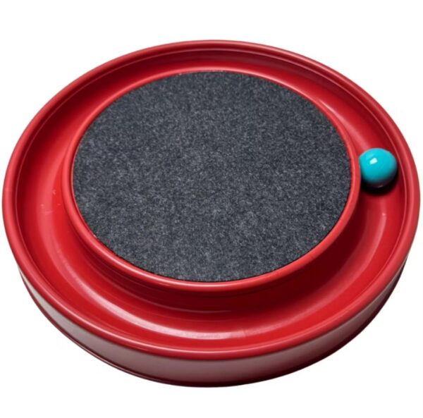 Arranhador Redondo Para Gato Relax Com Bolinha - Imagem 5